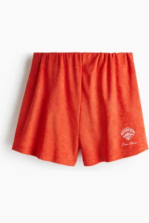 H&M Shorts aus Frottee - Rot