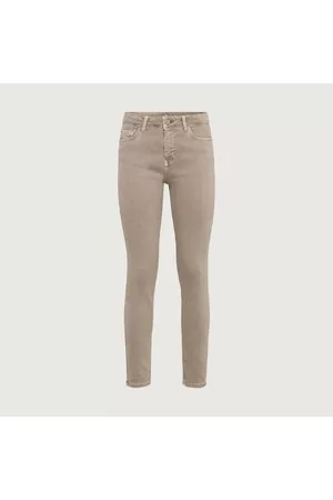 Hallhuber Damen Slim Jeans - Skinny-Jeans MIA aus softem Candiani Denim