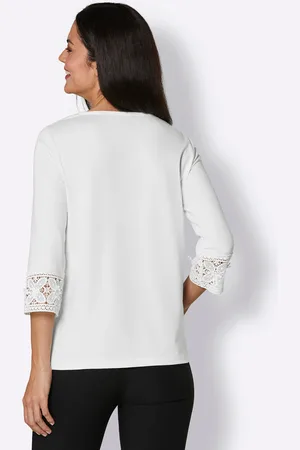 CREATION L PREMIUM 3/4-Arm-Shirt