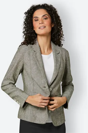 CREATION L PREMIUM Leinenblazer