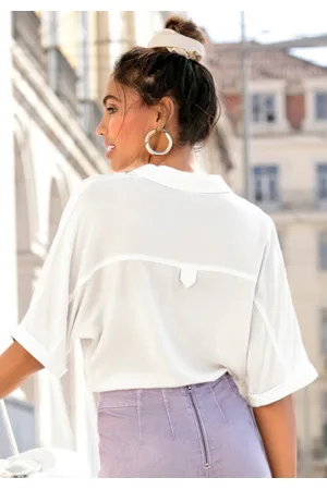 Lascana Kurzarmbluse