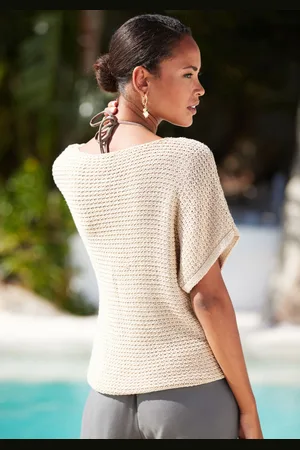 Lascana Kurzarmpullover