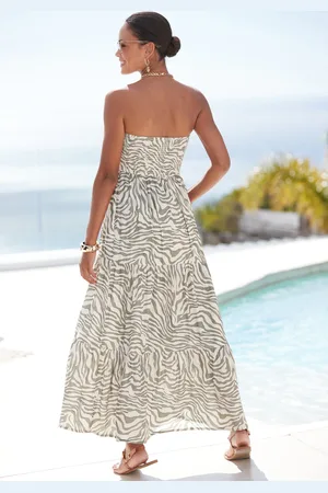 Lascana Bandeaukleid