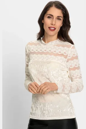 Heine Spitzen-Shirt