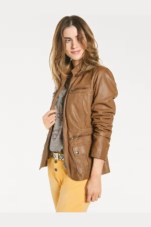 Heine Leder-Jacke