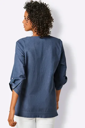 CREATION L PREMIUM Leinenbluse