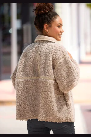 Lascana Fellimitatjacke