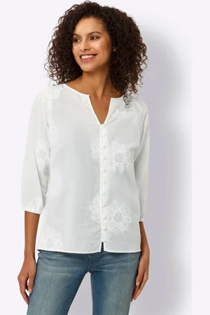Heine Baumwollbluse