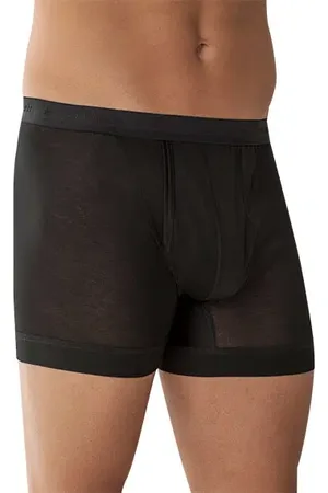 Zimmerli Herren Boxer Short Merc. Baumwolle unifarben