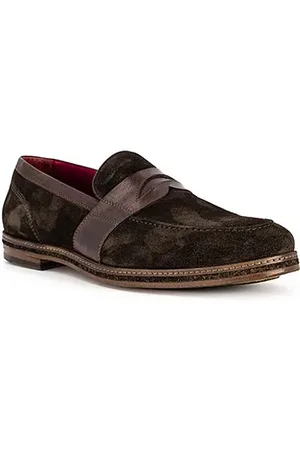 Rosso e Nero Herren Loafer Velours