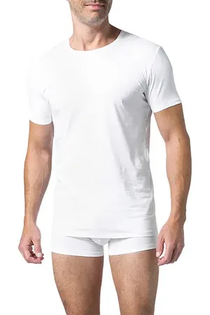 DEREK ROSE Herren T-Shirt Pima unifarben