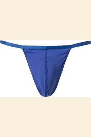 Hom Herren Stringtanga Mikrofaser/Funktion unifarben