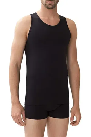 Zimmerli Herren Tanktop Baumwolle & Mix unifarben