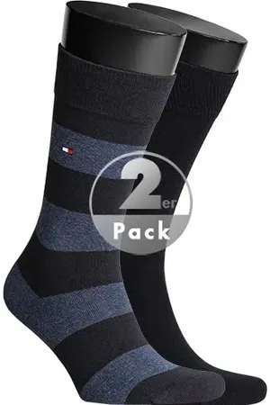 Tommy Hilfiger Herren Socken Baumwolle & Mix Gestreift