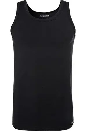 Bruno Banani Herren Sportshirt Baumwolle & Mix unifarben