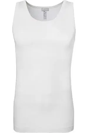 Hanro Herren Tank Top Seidenmix unifarben