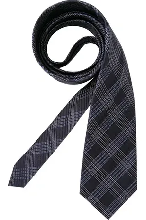 Lanvin Herren Krawatte Gemustert,mit Karos
