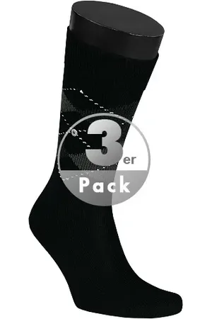 Burlington Herren Socken Mikrofaser/Funktion Gemustert