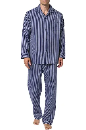 Novila Herren Pyjama Baumwolle & Mix Gestreift