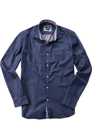 Cinque Herren Hemd gemustert Slim Fit