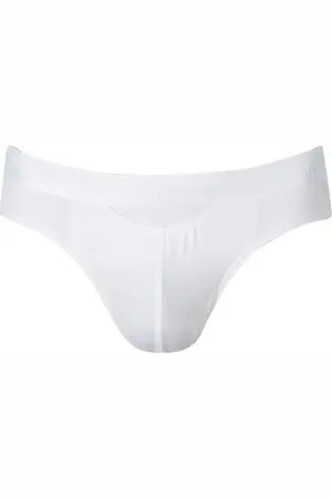 Hom Herren Slip Baumwolle & Mix unifarben