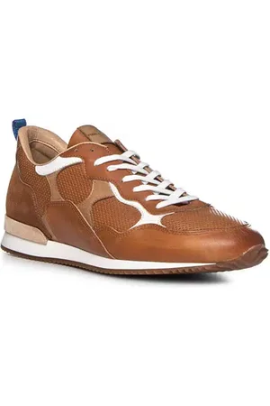 Rosso e Nero Herren Sneaker Leder geprägt