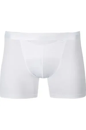 Hom Herren Long Boxer Viskose/Modal unifarben