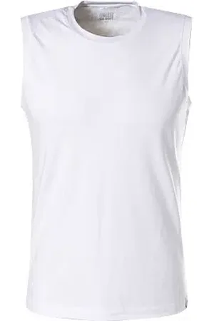 Schiesser Herren Tanktop Baumwolle & Mix unifarben