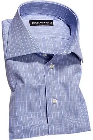 Rosso e Nero Herren Hemd Slim Fit