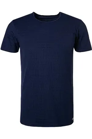 Bruno Banani Herren T-Shirt Mikrofaser/Funktion unifarben