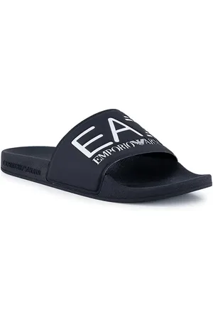 EA7 Herren Pantoletten Gummi