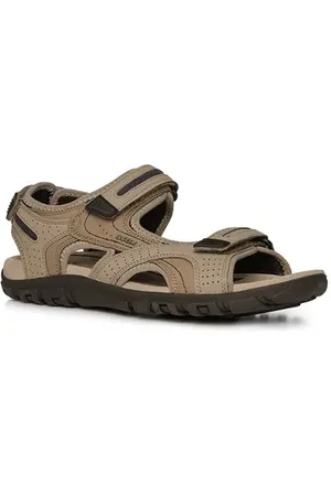 Geox Herren Sandalen Leder geprägt