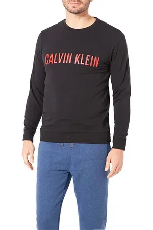 Calvin Klein Herren Sweatshirt Baumwolle & Mix unifarben