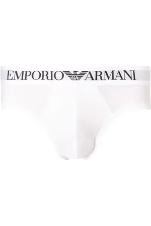 Emporio Armani Herren Slip Baumwolle & Mix unifarben
