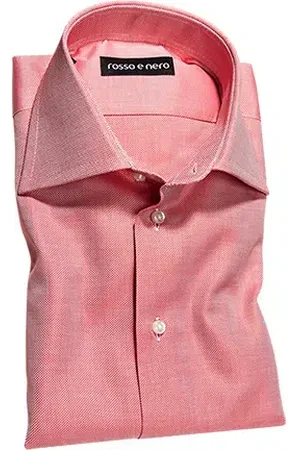 Rosso e Nero Herren Hemd Slim Fit