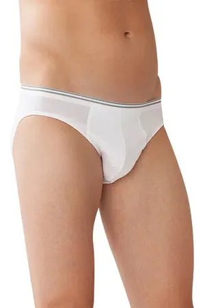Zimmerli Herren Slip Baumwolle & Mix unifarben