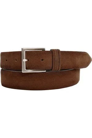 Post & Co Herren Velour-Gürtel Veloursleder