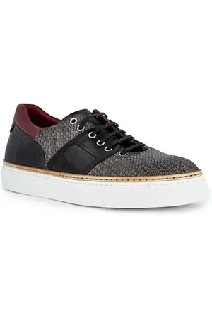Rosso e Nero Herren Sneaker Glattleder