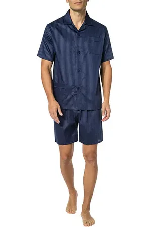 Novila Herren Pyjama Baumwolle & Mix Gestreift