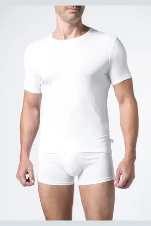 DEREK ROSE Herren T-Shirt Mikrofaser/Funktion unifarben