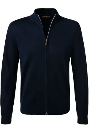 Stenströms Herren Sweatjacke unifarben