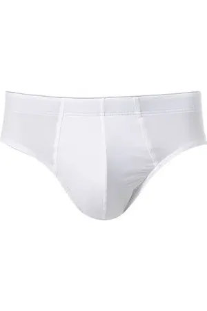 Hanro Herren Slip Baumwolle & Mix unifarben