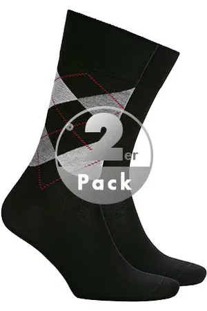 Burlington Herren Socken Baumwolle & Mix Gemustert