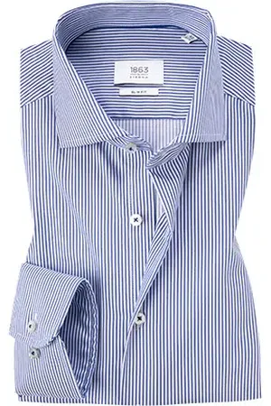 ETERNA Herren Hemd gestreift Slim Fit