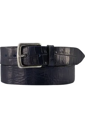 Post & Co Herren Gürtel Leder geprägt