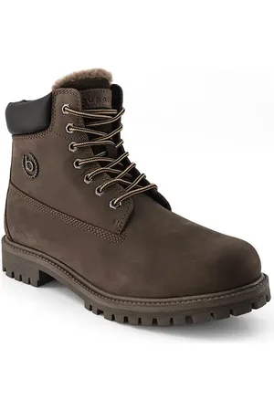 Bugatti Herren Schnürboots Velours