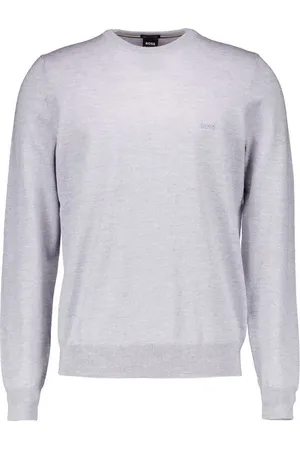 HUGO BOSS Herren Pullover unifarben