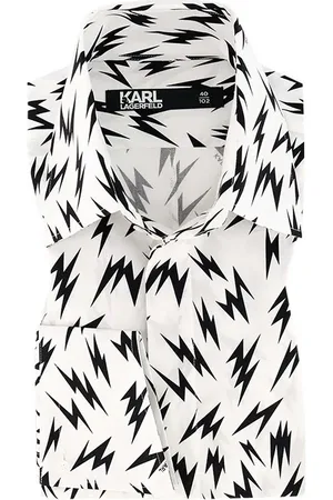 Karl Lagerfeld Herren Hemd gemustert