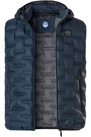North Sails Herren Steppweste unifarben