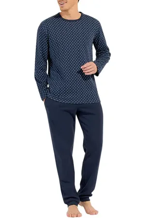 Hom Herren Pyjama Baumwolle & Mix Gemustert